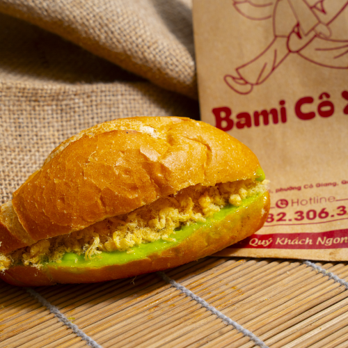 Mini Bơ Cốm Chà Bông 